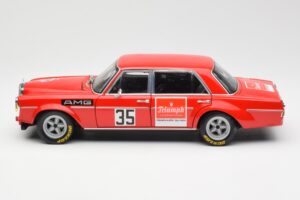 Mercedes 300 SEL 6.8 #35 H. Kelleners Hockenheim 1973 Minichamps 1:18 100713435 Kov – obrázek 4 z 8