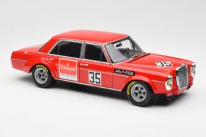 Mercedes 300 SEL 6.8 #35 H. Kelleners Hockenheim 1973 Minichamps 1:18 100713435 Kov – obrázek 6 z 8