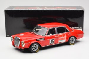 Mercedes 300 SEL 6.8 #35 H. Kelleners Hockenheim 1973 Minichamps 1:18 100713435 Kov – obrázek 8 z 8