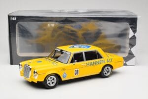 Mercedes 300 SEL 6.8 W109 #38 H. Heyer Season Finale Hockenheim 1971 Minichamps 1:18 155713438 Kov – obrázek 6 z 6