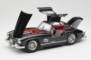 Mercedes 300 SL W198 Černý Bburago 1:18 35791 Kov – obrázek 2 z 8