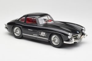 Mercedes 300 SL W198 Černý Bburago 1:18 35791 Kov – obrázek 6 z 8