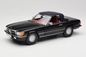 Mercedes 300 SL R107 Černý Norev 1:18 183511 Kov
