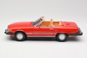 Mercedes 300 SL R107 Červený Norev 1:18 B66040623 Kov – obrázek 4 z 8