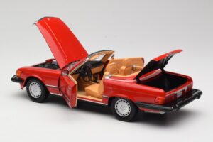Mercedes 300 SL R107 Červený Norev 1:18 B66040623 Kov – obrázek 5 z 8