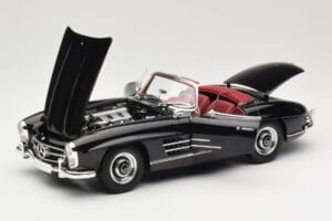 Mercedes 300 SL W198 Roadster Černý Minichamps 1:18 180039036 Kov – obrázek 2 z 8