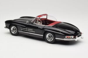 Mercedes 300 SL W198 Roadster Černý Minichamps 1:18 180039036 Kov – obrázek 7 z 8