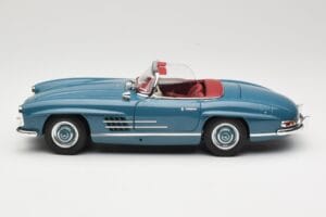Mercedes 300 SL W198 Roadster Modrý Minichamps 1:18 180039035 Kov – obrázek 4 z 8