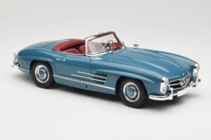 Mercedes 300 SL W198 Roadster Modrý Minichamps 1:18 180039035 Kov – obrázek 6 z 8