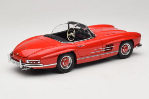 Mercedes 300 SL Roadster Červený Minichamps 1:18 180039031 Kov – obrázek 3 z 8