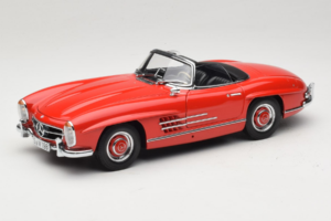 Mercedes 300 SL Roadster Červený Minichamps 1:18 180039031 Kov
