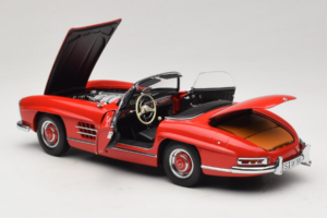 Mercedes 300 SL Roadster Červený Minichamps 1:18 180039031 Kov – obrázek 5 z 8