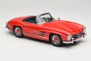Mercedes 300 SL Roadster Červený Minichamps 1:18 180039031 Kov – obrázek 6 z 8