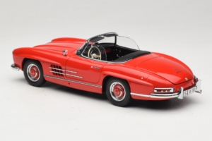 Mercedes 300 SL Roadster Červený Minichamps 1:18 180039031 Kov – obrázek 7 z 8