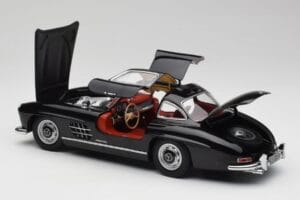 Mercedes 300 SL W198 Černý Minichamps 1:18 180039004 Kov – obrázek 5 z 8