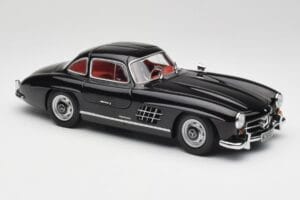 Mercedes 300 SL W198 Černý Minichamps 1:18 180039004 Kov – obrázek 6 z 8