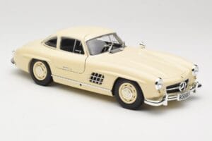 Mercedes 300 SL W198 Krémový Minichamps 1:18 110037212 Kov – obrázek 6 z 8