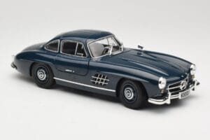 Mercedes 300 SL W198 Gullwing Tmavě Modrý Minichamps 1:18 110037216 Kov – obrázek 6 z 8