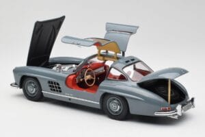 Mercedes 300 SL W198 Graphite Šedý Minichamps 1:18 180039005 Kov – obrázek 5 z 8