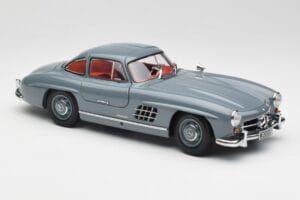 Mercedes 300 SL W198 Graphite Šedý Minichamps 1:18 180039005 Kov – obrázek 6 z 8