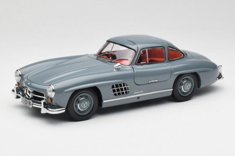Mercedes 300 SL W198 Graphite Šedý Minichamps 1:18 180039005 Kov