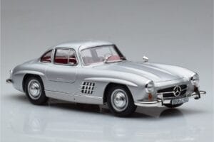 Mercedes 300 SL W198 Gullwing Norev 1:18 183850 Kov – obrázek 6 z 8