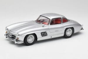 Mercedes 300 SL W198 Gullwing Stříbrný Minichamps 1:18 180039000 Kov