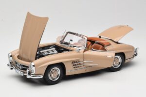 Mercedes 300 SL W198 Roadster Světle Hnědý Minichamps 1:18 180039032 Kov – obrázek 2 z 8