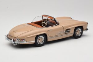 Mercedes 300 SL W198 Roadster Světle Hnědý Minichamps 1:18 180039032 Kov – obrázek 3 z 8