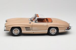 Mercedes 300 SL W198 Roadster Světle Hnědý Minichamps 1:18 180039032 Kov – obrázek 4 z 8