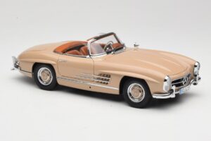 Mercedes 300 SL W198 Roadster Světle Hnědý Minichamps 1:18 180039032 Kov – obrázek 6 z 8