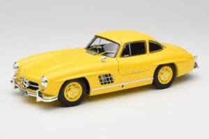 Mercedes 300 SL W198 Světle Žlutý Minichamps 1:18 180039009 Kov