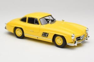 Mercedes 300 SL W198 Světle Žlutý Minichamps 1:18 180039009 Kov – obrázek 6 z 8