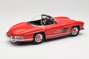 Mercedes 300 SL W198 Roadster Červený S Pevnou Střechou Minichamps 1:18 180039041 Kov – obrázek 3 z 8