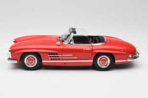 Mercedes 300 SL W198 Roadster Červený S Pevnou Střechou Minichamps 1:18 180039041 Kov – obrázek 4 z 8