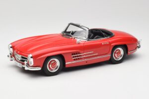 Mercedes 300 SL W198 Roadster Červený S Pevnou Střechou Minichamps 1:18 180039041 Kov