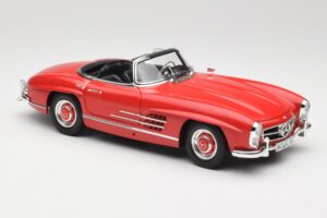 Mercedes 300 SL W198 Roadster Červený S Pevnou Střechou Minichamps 1:18 180039041 Kov – obrázek 6 z 8