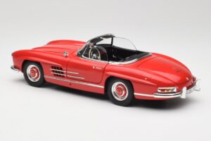 Mercedes 300 SL W198 Roadster Červený S Pevnou Střechou Minichamps 1:18 180039041 Kov – obrázek 7 z 8