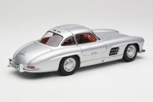 Mercedes 300 SL W198 Gullwing Stříbrný Metalíza Minichamps 1:18 B66040379 Kov – obrázek 3 z 8