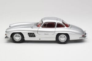 Mercedes 300 SL W198 Gullwing Stříbrný Metalíza Minichamps 1:18 B66040379 Kov – obrázek 4 z 8
