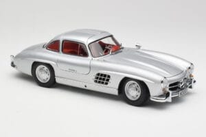 Mercedes 300 SL W198 Gullwing Stříbrný Metalíza Minichamps 1:18 B66040379 Kov – obrázek 6 z 8
