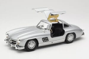 Mercedes 300 SL W198 Gullwing Stříbrný Minichamps 1:18 110037210 Kov – obrázek 2 z 8
