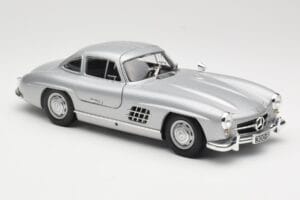 Mercedes 300 SL W198 Gullwing Stříbrný Minichamps 1:18 110037210 Kov – obrázek 6 z 8