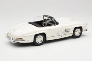 Mercedes 300 SL W198 Roadster Bílý Se Střechou Soft Top Minichamps 1:18 180039034 Kov – obrázek 4 z 9