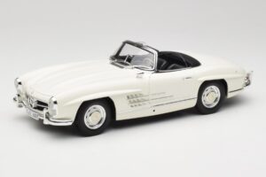 Mercedes 300 SL W198 Roadster Bílý Se Střechou Soft Top Minichamps 1:18 180039034 Kov