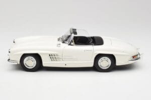 Mercedes 300 SL W198 Roadster Bílý Se Střechou Soft Top Minichamps 1:18 180039034 Kov – obrázek 5 z 9