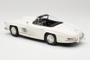 Mercedes 300 SL W198 Roadster Bílý Se Střechou Soft Top Minichamps 1:18 180039034 Kov – obrázek 8 z 9