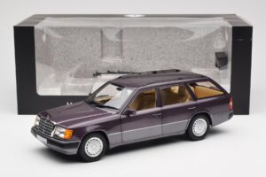 Mercedes 300D S124 T-Model Bornit Edice Dealer Norev 1:18 B66040701 Kov – obrázek 8 z 8