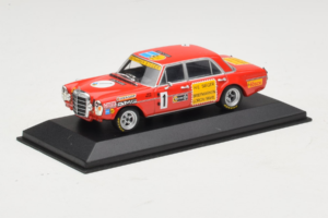 Mercedes 300 SEL 6.8 AMG #35 H. Heyer / C. Schickentanz 24 Hours of Spa 1971 Minichamps 1:43 MB007 Kov – obrázek 2 z 4