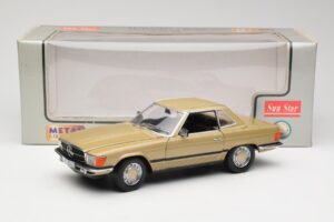 Mercedes 350 SL R107 Zlatý Sun Star 1:18 MB004 Kov – obrázek 8 z 8